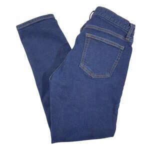 Old Navy Mens Skinny Built-In Flex Built-In Tough Dark Wash Blue Jeans 31x30